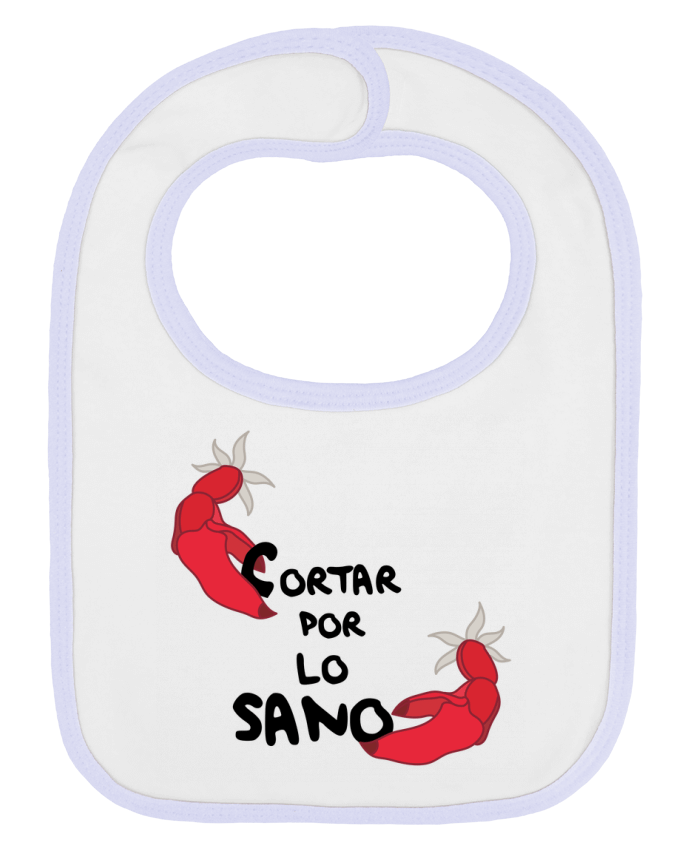 Bavoir bébé uni CORTAR par Santiaguen
