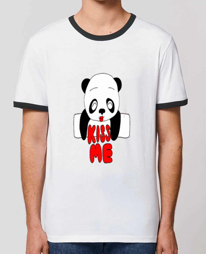 T-shirt kiss me par Ivonne Granillo