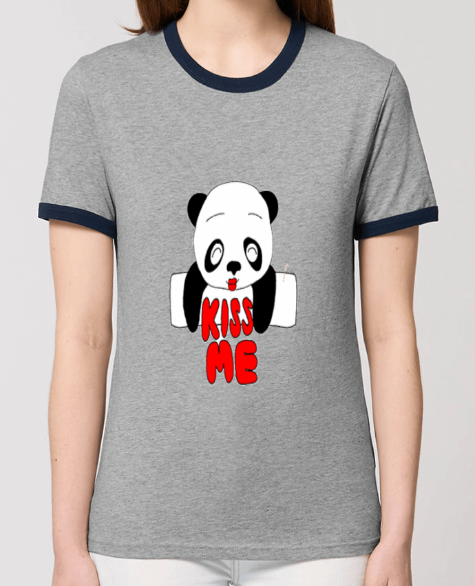 T-shirt kiss me par Ivonne Granillo