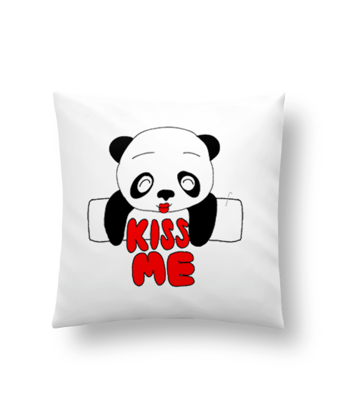 Coussin kiss me par Ivonne Granillo