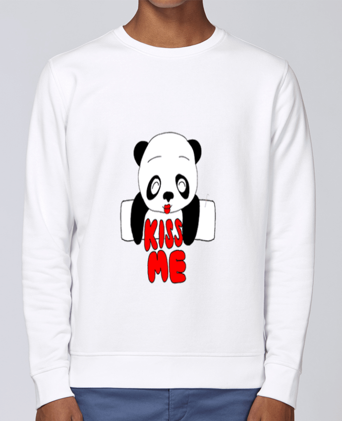 Sweatshirt kiss me par Ivonne Granillo