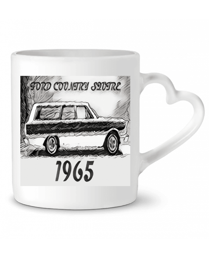 Mug coeur 1965 par space 31