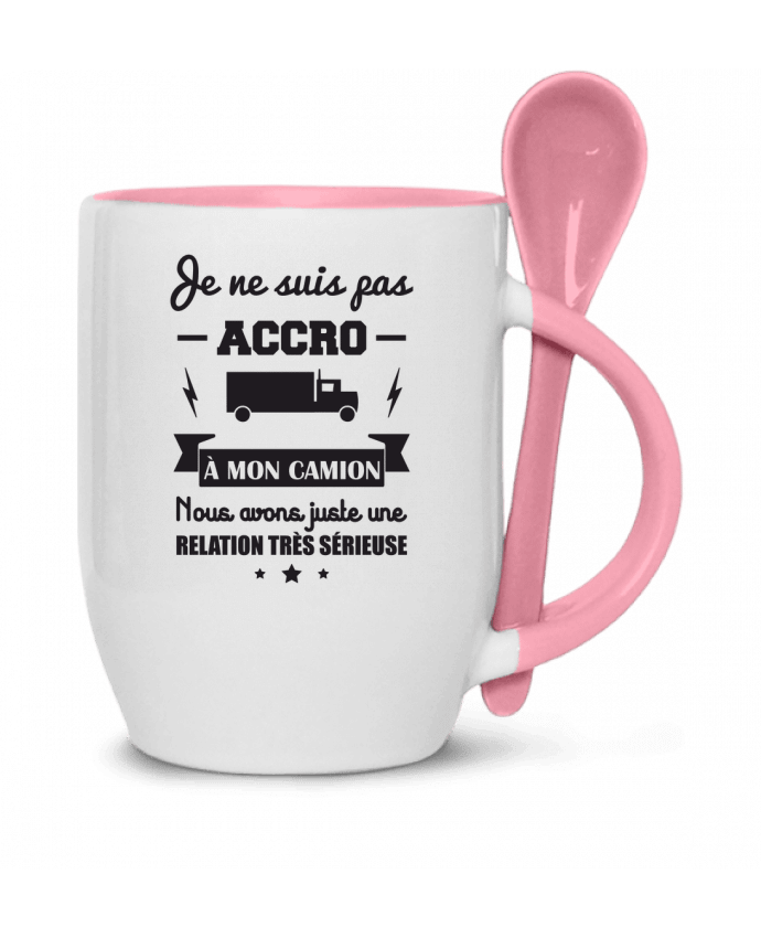  Tasse cuillère Je ne suis pas accro à mon camion, cadeau routier par Benichan