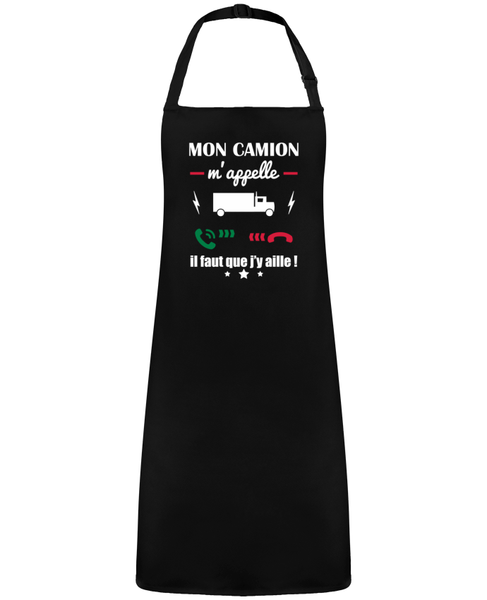 Tablier Mon camion m'appelle, cadeau chauffeur routier par  Benichan