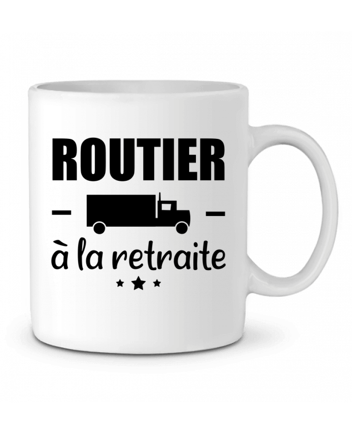 Mug  Routier à la retraite, cadeau départ à la retraite par Benichan