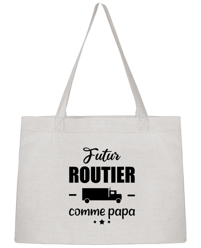 Sac Shopping Futur routier comme papa, idée cadeau naissance, enfant par Benichan