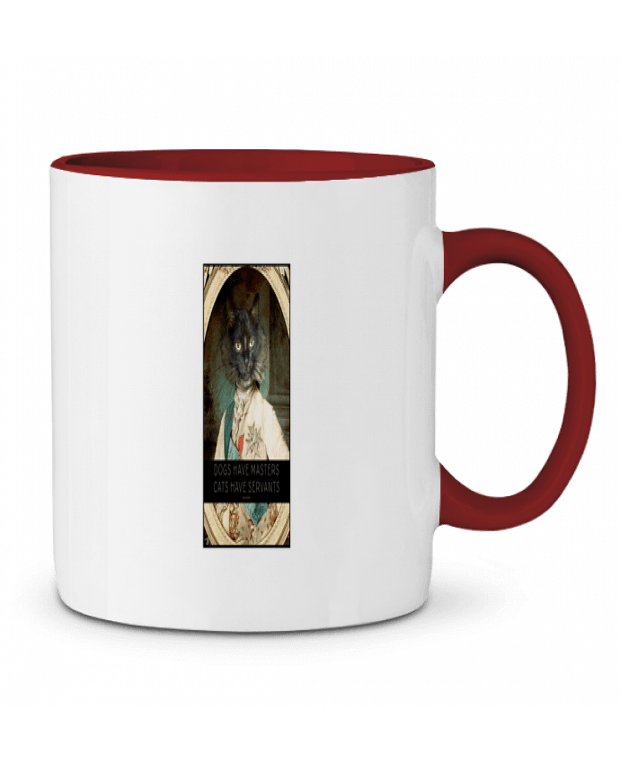 Two-tone Ceramic Mug King Cat Tchernobayle