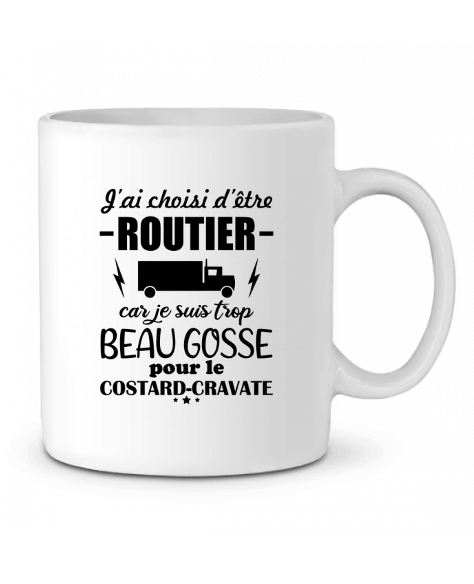 Mug  Routier trop beau-gosse pour le costard par Benichan