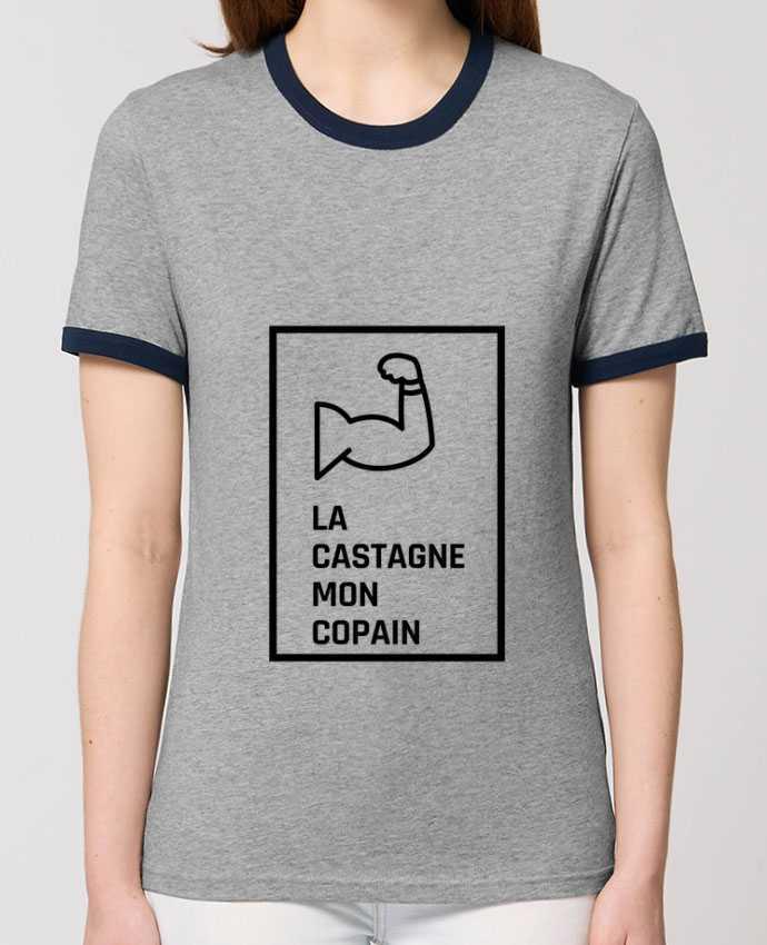 T-shirt la castagne mon copain par modeldesign#033