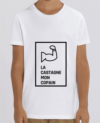 T-shirt Enfant la castagne mon copain Par modeldesign#033