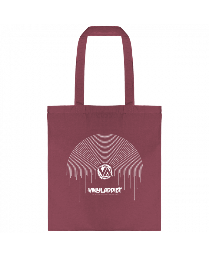 Tote Bag cotton Vinyladdict by Pils