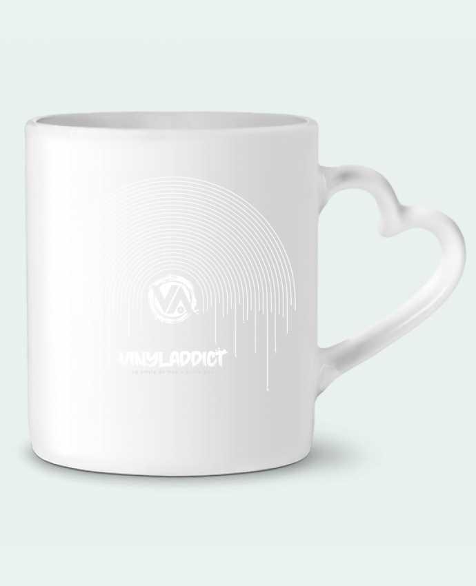 Mug coeur Vinyladdict par Pils