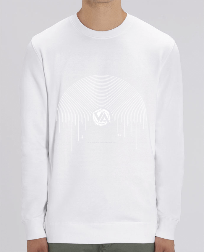 Unisex Crew Neck Sweatshirt 350G/M² Changer Vinyladdict Par Pils