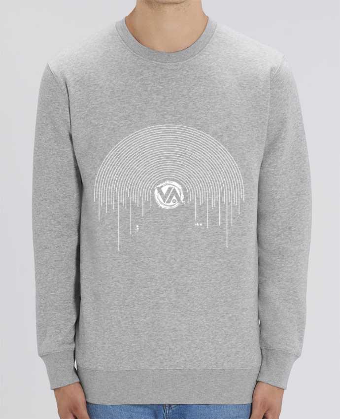 Unisex Crew Neck Sweatshirt 350G/M² Changer Vinyladdict Par Pils