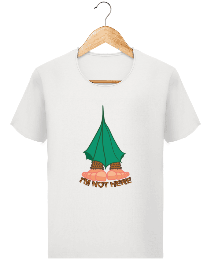  T-shirt Homme vintage I M NOT HERE par Santiaguen