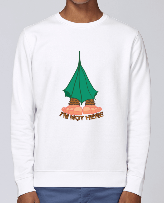 Sweatshirt I M NOT HERE par Santiaguen