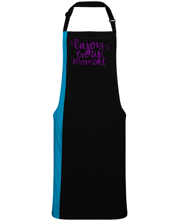Tablier bicolore Enjoy every moment par  Les Caprices de Filles