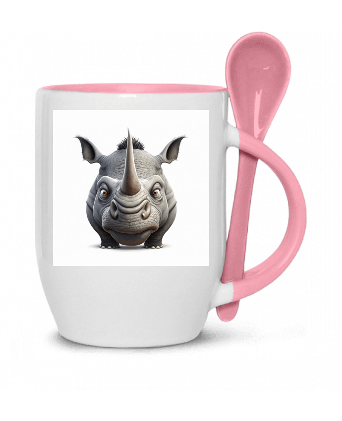  Tasse cuillère Rhinocéros qui louche par Treddo35