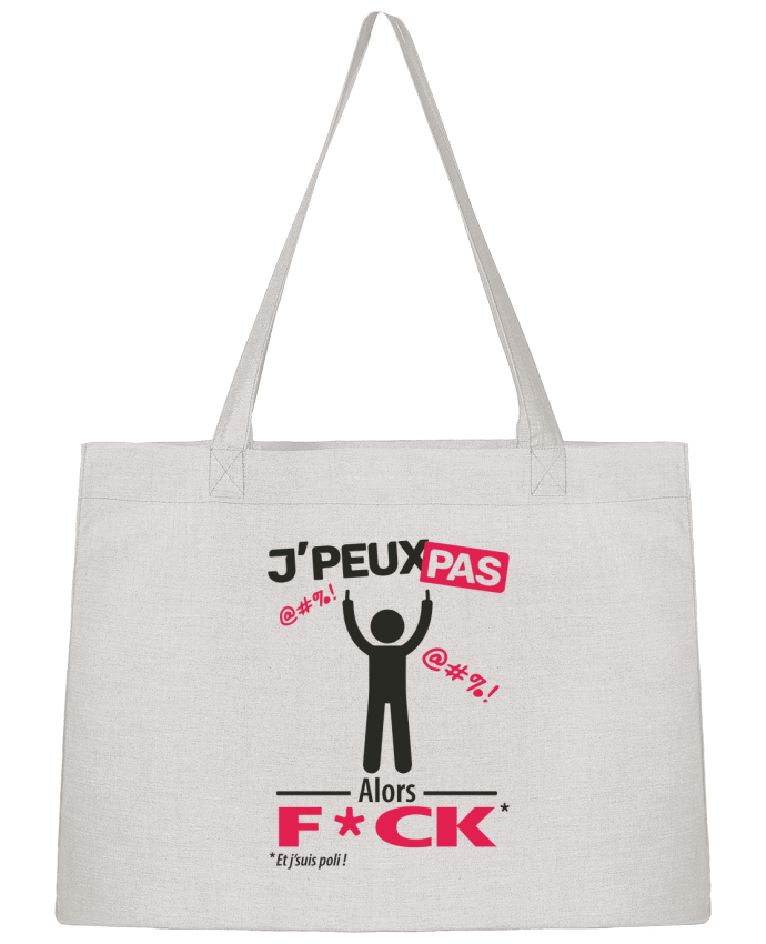 Sac Shopping J'peux pas, alors F*CK par LilouZen