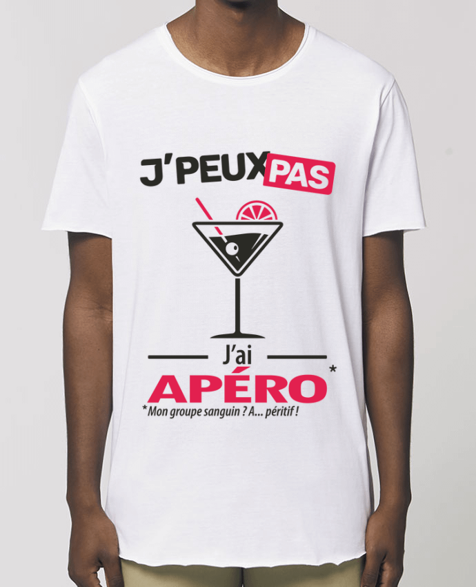 Tee-shirt Homme J'peux pas j'ai apéro ! Par  LilouZen