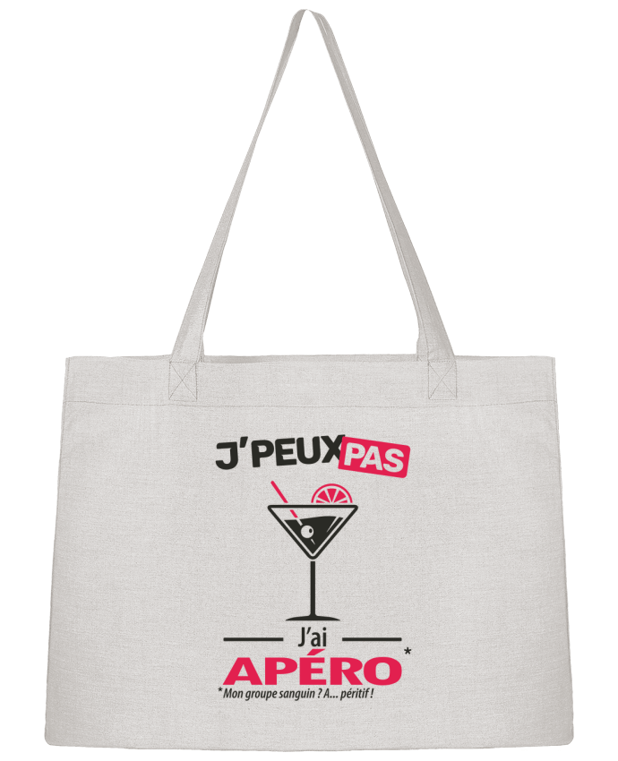 Sac Shopping J'peux pas j'ai apéro ! par LilouZen