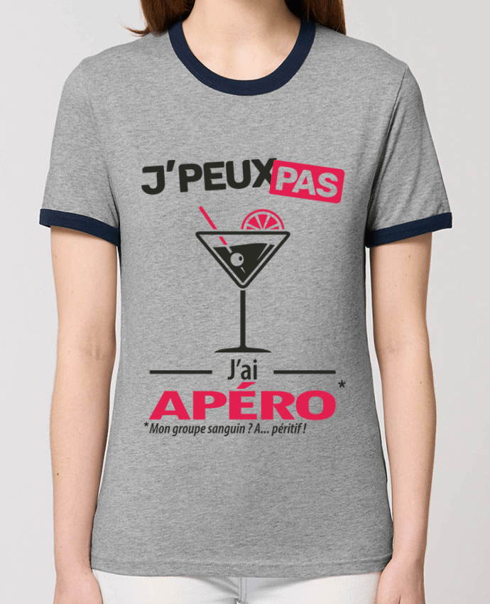 T-shirt J'peux pas j'ai apéro ! par LilouZen