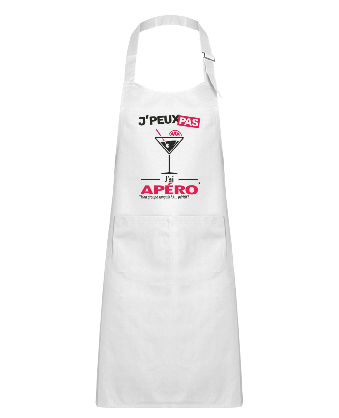Tablier Enfant J'peux pas j'ai apéro ! par LilouZen