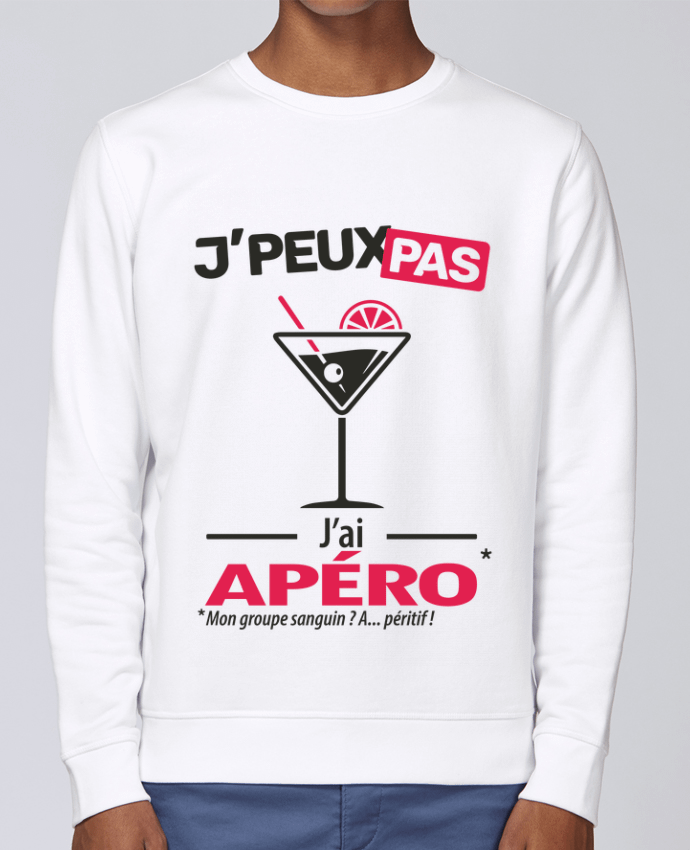 Sweatshirt J'peux pas j'ai apéro ! par LilouZen