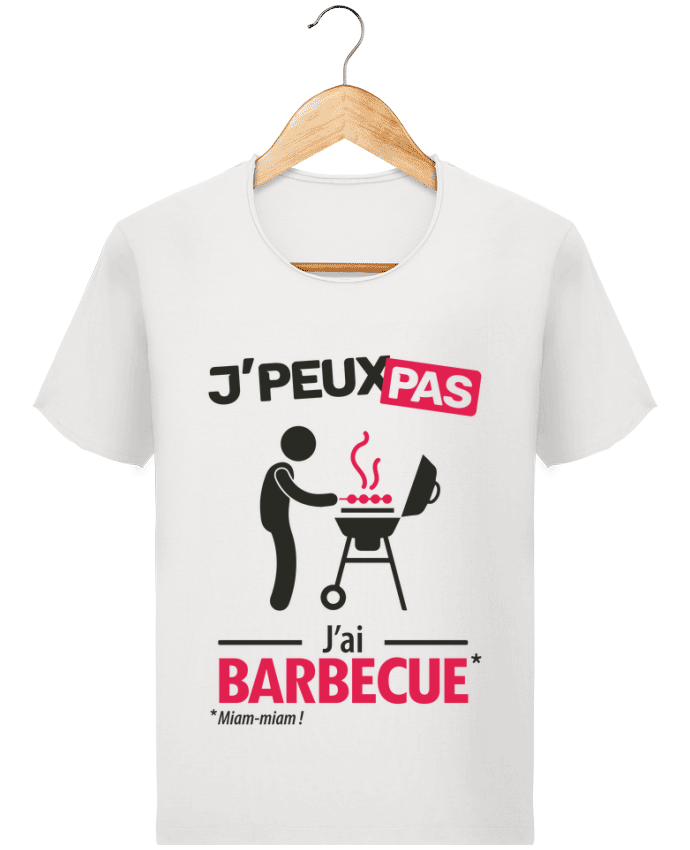  T-shirt Homme vintage J'peux pas j'ai barbecue ! par LilouZen