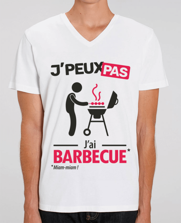 T-shirt homme J'peux pas j'ai barbecue ! par LilouZen