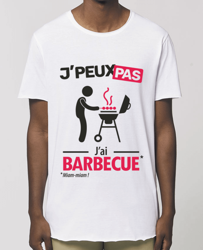 Tee-shirt Homme J'peux pas j'ai barbecue ! Par  LilouZen