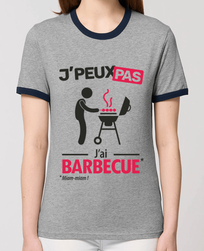 T-shirt J'peux pas j'ai barbecue ! par LilouZen