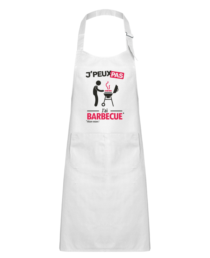 Tablier Enfant J'peux pas j'ai barbecue ! par LilouZen