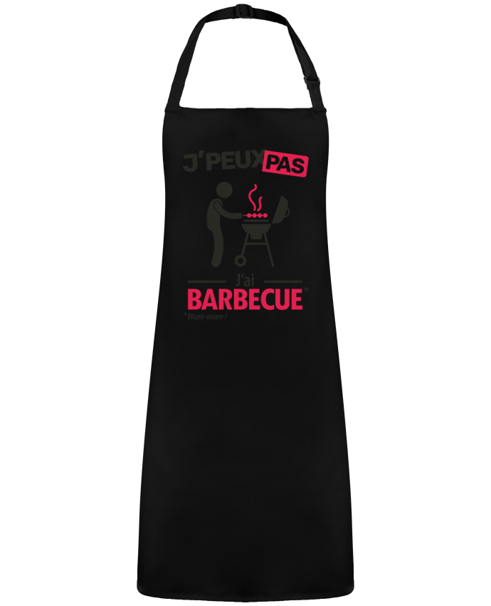 Tablier J'peux pas j'ai barbecue ! par  LilouZen