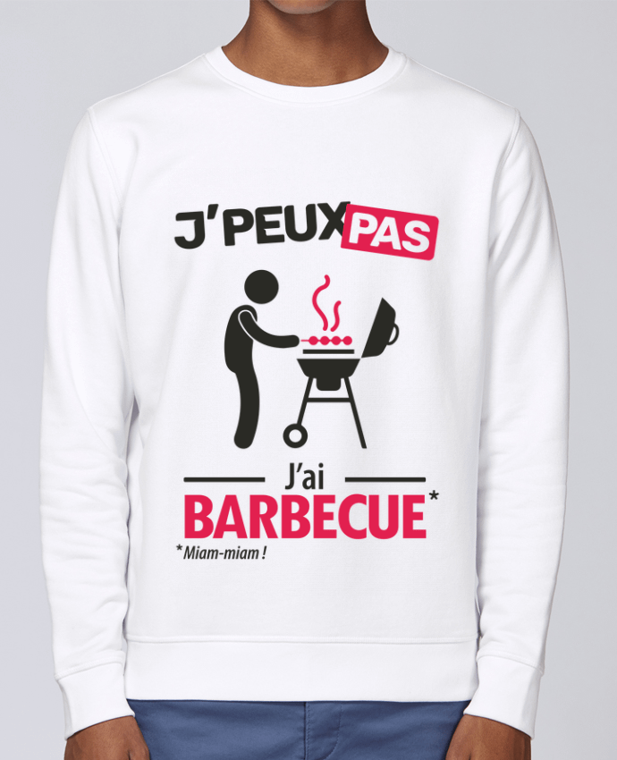 Sweatshirt J'peux pas j'ai barbecue ! par LilouZen