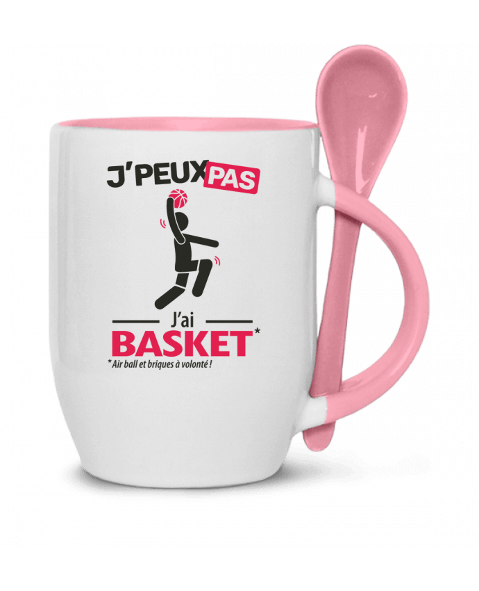  Tasse cuillère Je peux pas j'ai basket ! par LilouZen