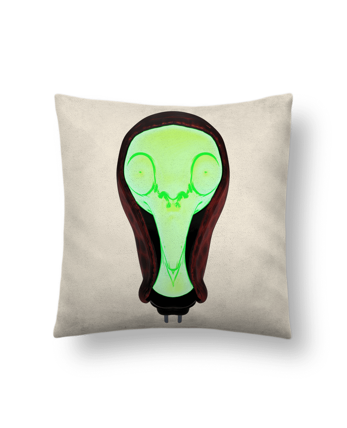 Coussin suédine ILLUMINATED par Santiaguen