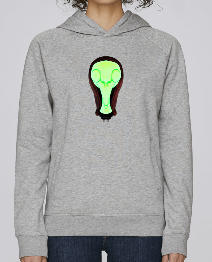 Sweat capuche femme ILLUMINATED par Santiaguen