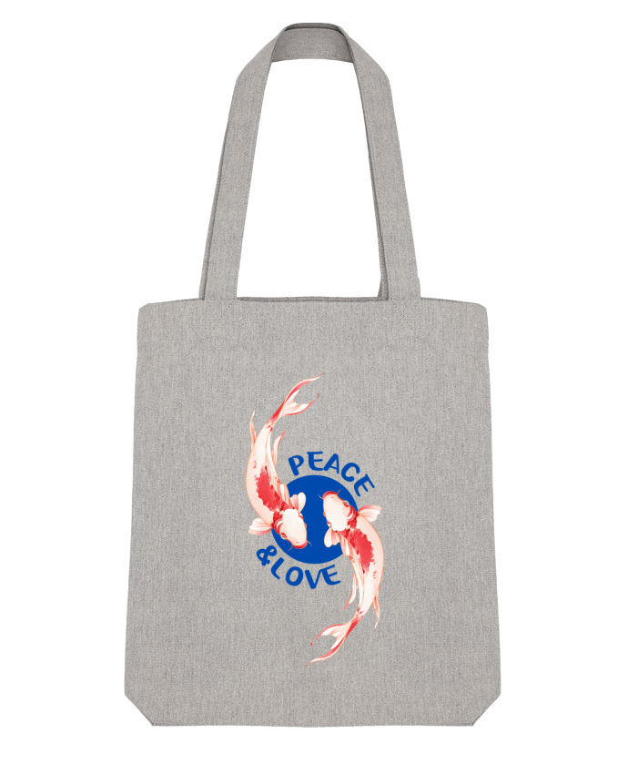 Tote Bag Stanley Stella Peace and Love. by TEESIGN 