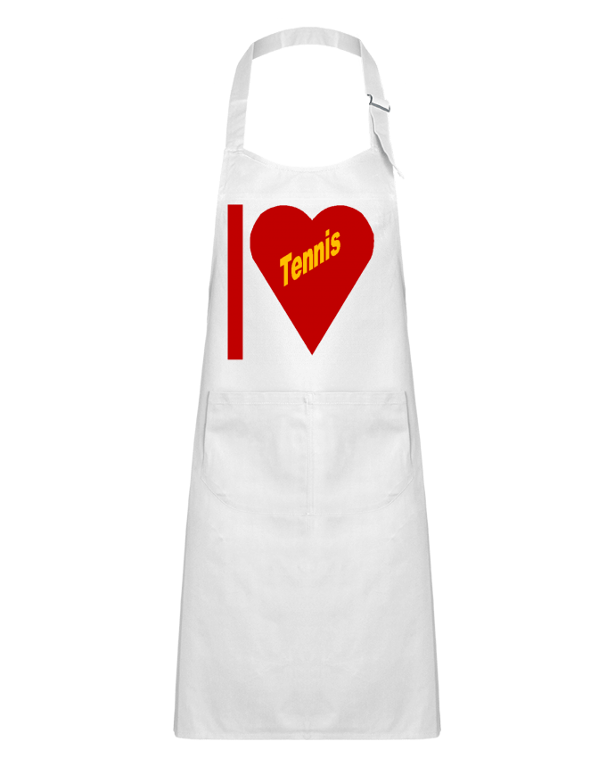 Tablier Enfant I LOVE  TENNIS par FIRST  STAR