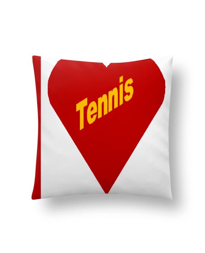 Coussin I LOVE  TENNIS par FIRST  STAR