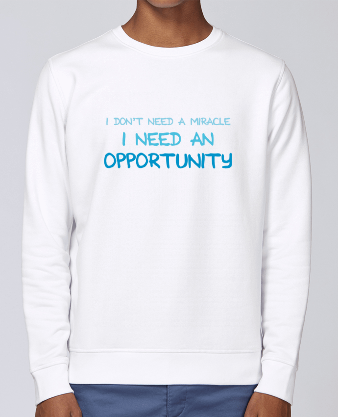 Sweatshirt MOTTO par Santiaguen