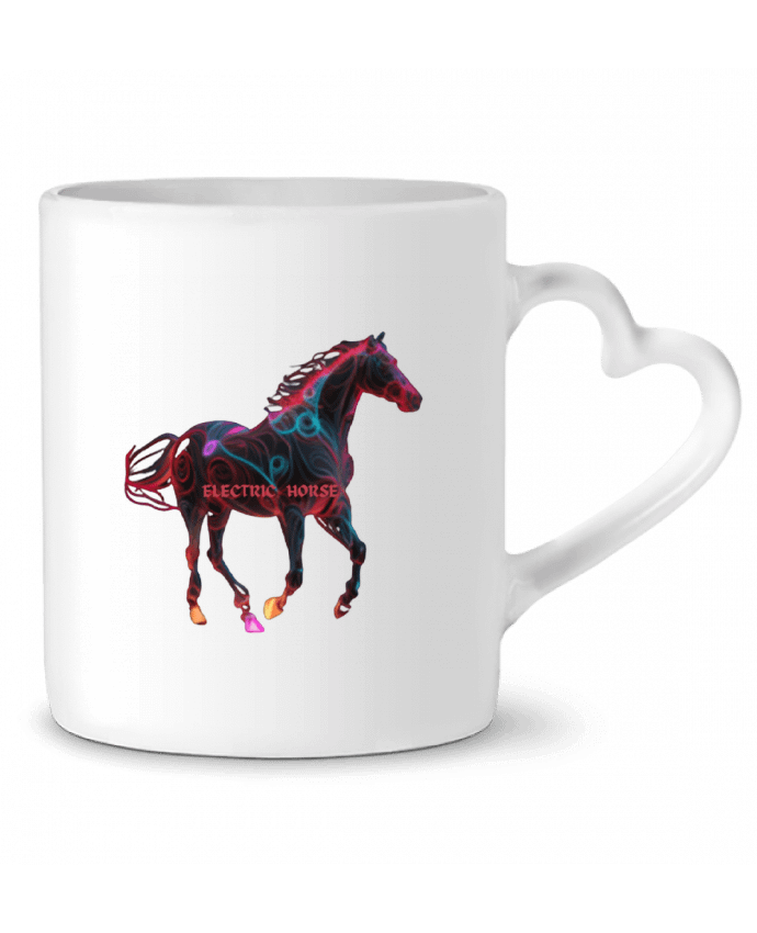 Mug coeur un cheval à celui qui trouve la vérité par Nasa shop