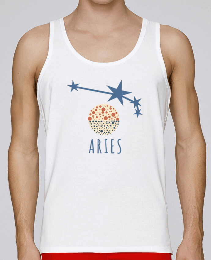 Débardeur homme ARIES par Les Caprices de Filles 100% coton bio