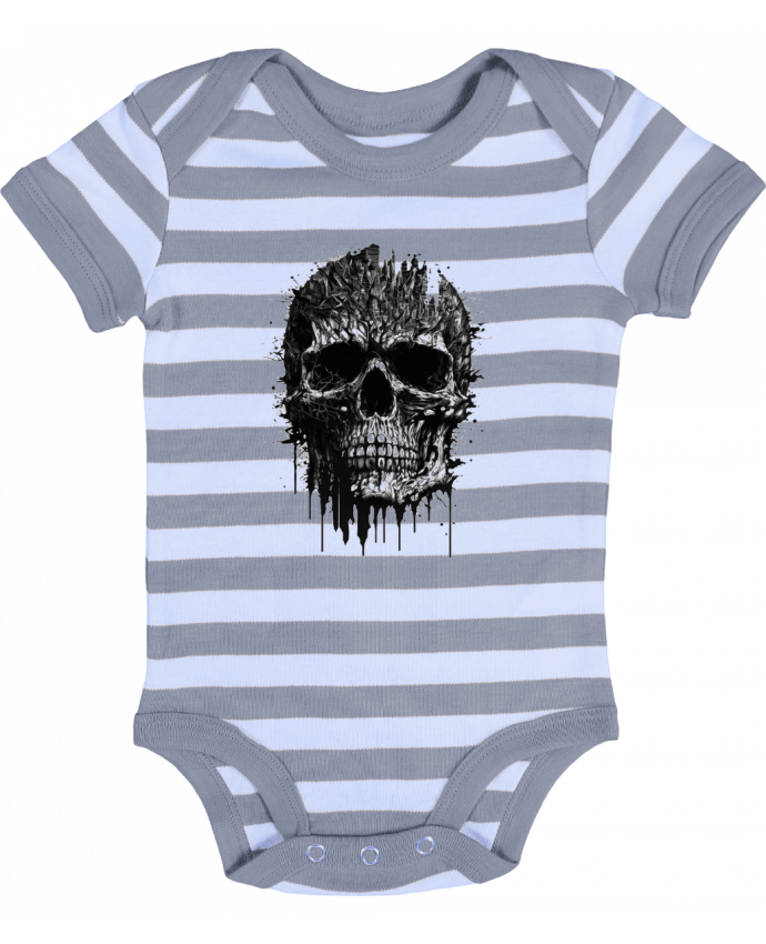 Baby Body striped tête de mort - CEML