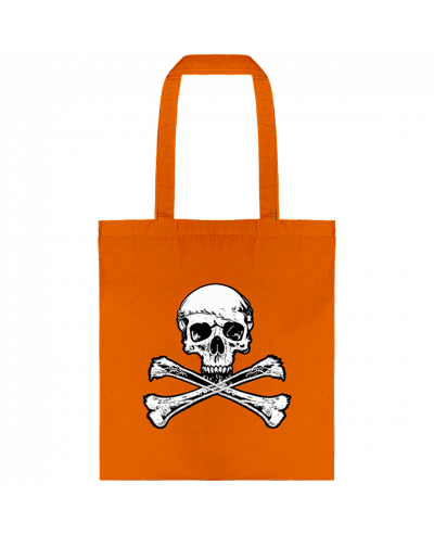 Tote-bag Jolly Roger - Drapeau Pirate - Tête de Mort par Geronimo Gorilla SylverBack