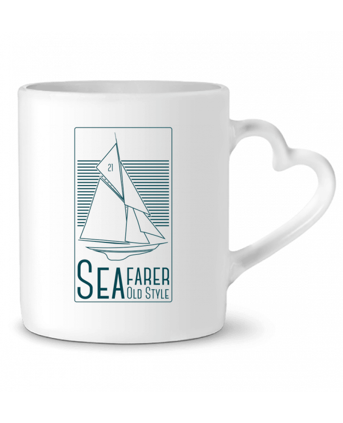 Mug coeur SeaFarer Old Style par Geronimo Gorilla SylverBack