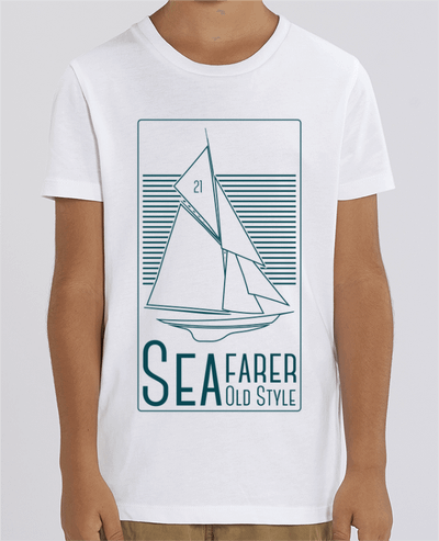 T-shirt Enfant SeaFarer Old Style Par Geronimo Gorilla SylverBack