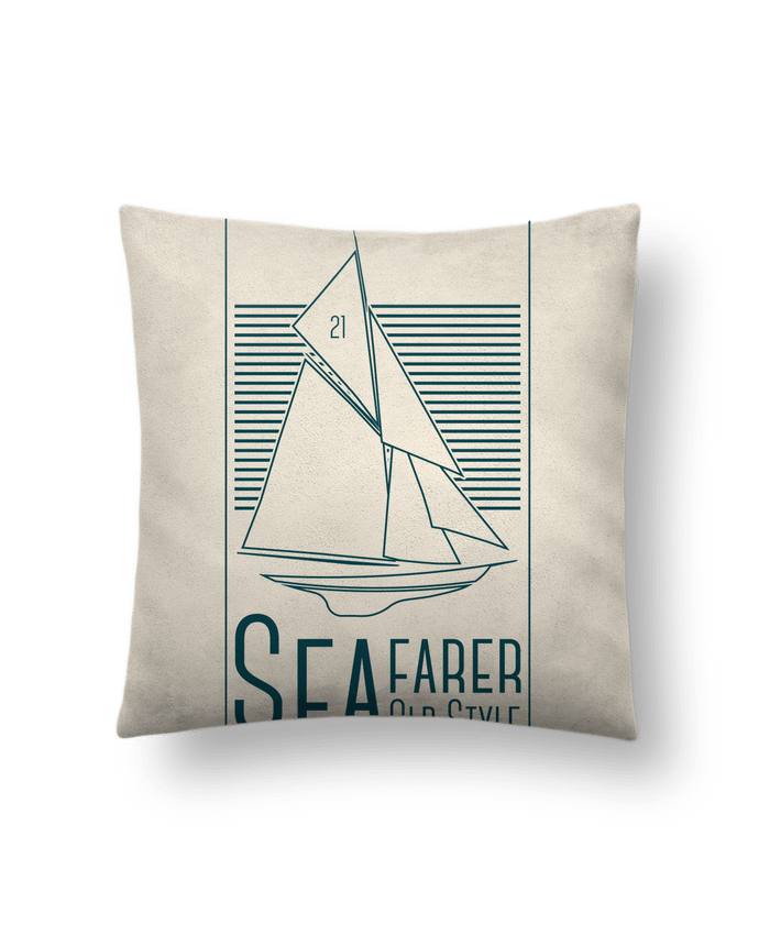 Coussin suédine SeaFarer Old Style par Geronimo Gorilla SylverBack