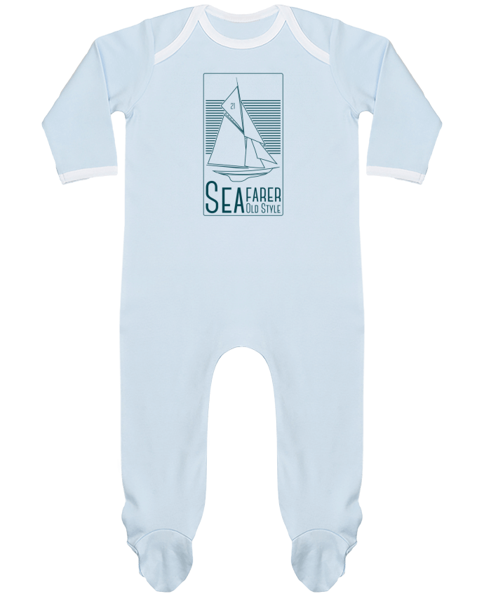 Body Pyjama Bébé SeaFarer Old Style par Geronimo Gorilla SylverBack